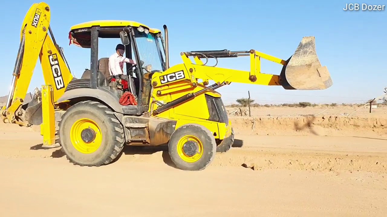3CX JCB Amazing Working Video Saudi Arab New Road Video