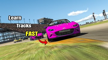 How To Learn New iRacing Tracks EASY!!
