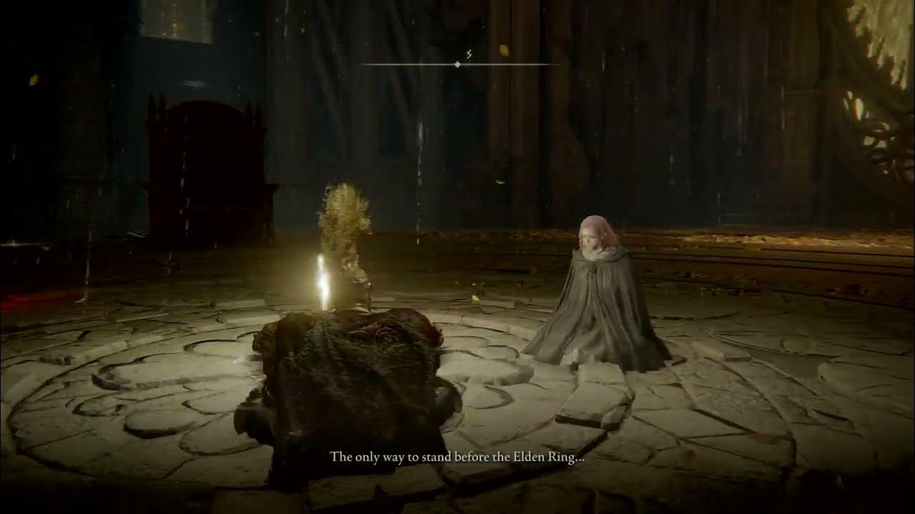 Melina Encounter Erdtree Sanctuary ELDEN RING YouTube