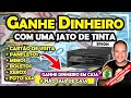 GANHE DINHEIRO COM UMA JATO DE TINTA - FAZENDO IMPRESSÕES NA EPSON