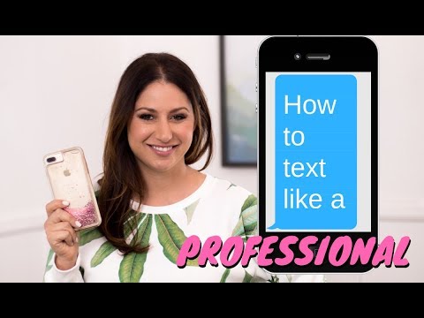 Video: How To Write Texts Correctly