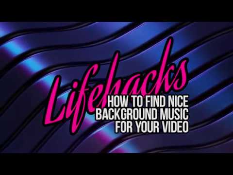 How to find nice background music for your videos - YouTube