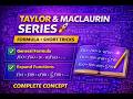 📘 Taylor & Maclaurin Series | Complete Concept + Expansion Tricks | Engineering Mathematics