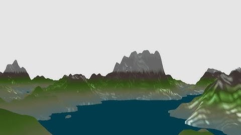 Natural Infinite Terrain in OpenGL C++ | CS184 Final Project