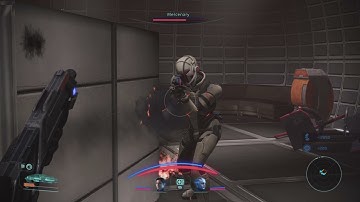 Specter shotgun with high explosive rounds. Damn near OP