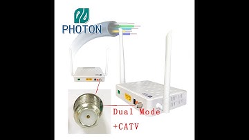 PTF2232W Fiber Optic 1GE+1FE+Wifi RF CATV GPON ONU PTF2232W