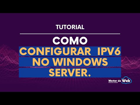 🔴COMO CONFIGURAR IPV6 NO WINDOWS SERVER.