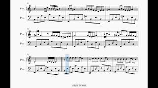 Korkarim - Ahmet Kaya - Pi̇yano Notalari