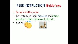 active learning strategy peer instruction 2