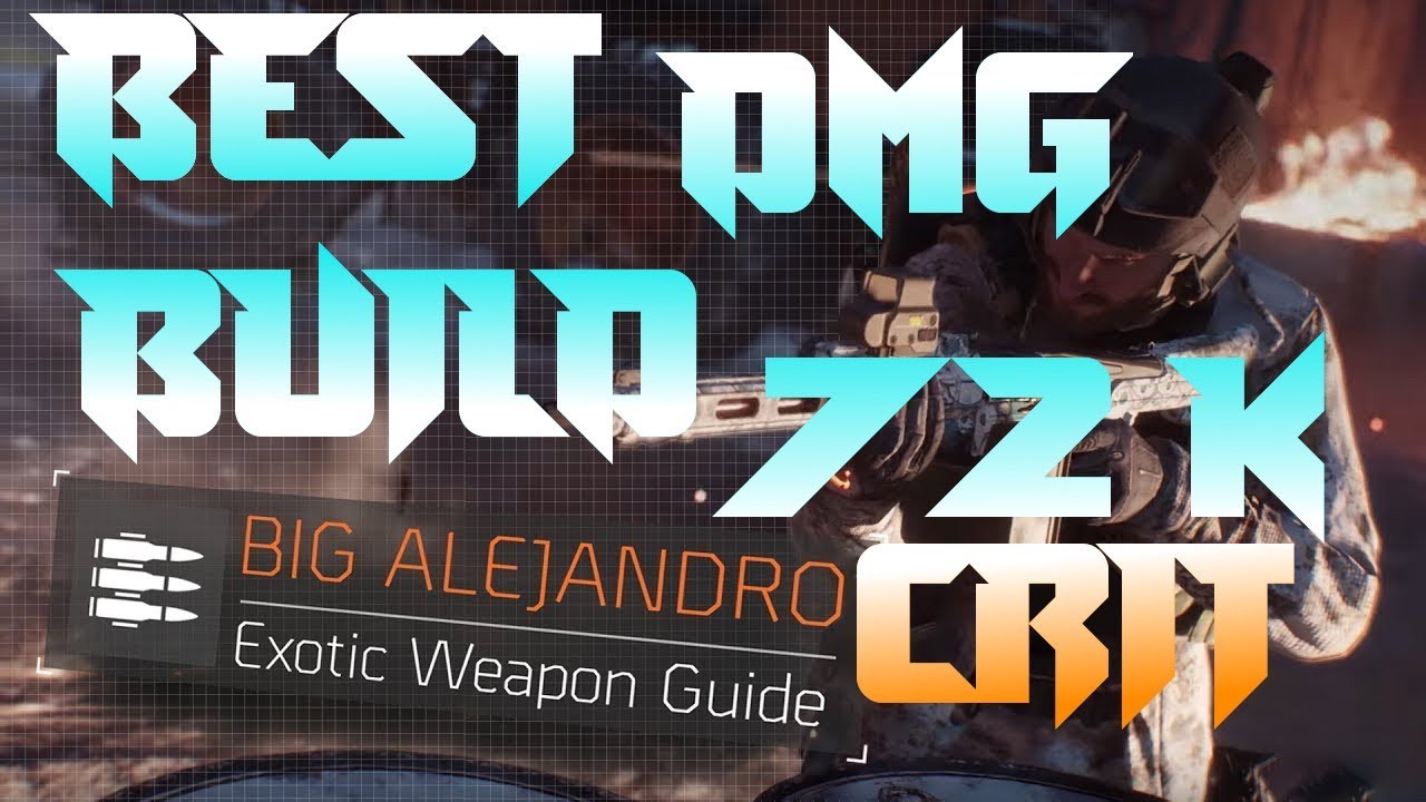 The Division 1.8 | Best DMG Build?...72k crit