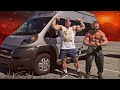 Bodybuilders Living Out of a Van