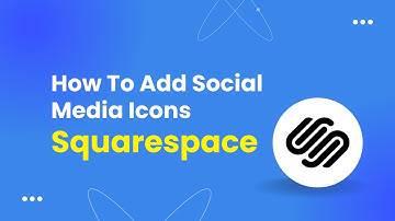 How To Add Social Media Icons Squarespace