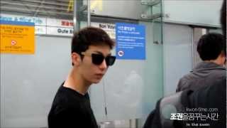 120927 2AM 인천공항 조권중심 leaving for Hong Kong Jokwon focus