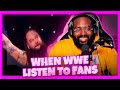 WWE Top 20 Moments The Fans Get What They Want (Reaction)