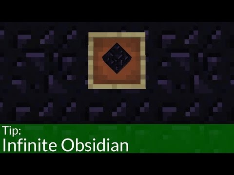 Minecraft Xbox - AFK OBSIDIAN GENERATOR - Redstone 