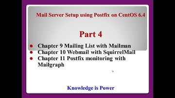Mail Server Setup using Postfix on CentOS 6.4 - part 4/7