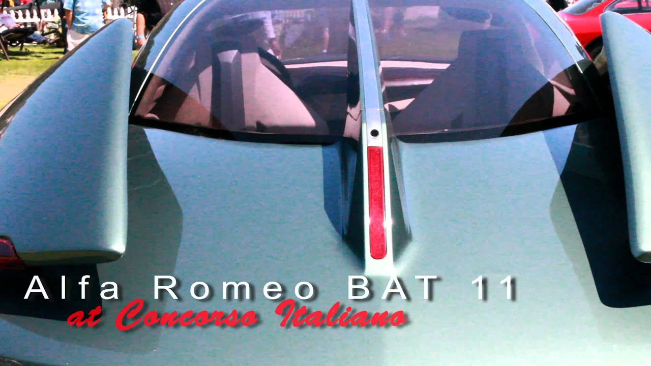 Alfa Romeo Bat 11 car at Concorso Italiano - Sweeting Performance