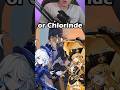 Navia, Chlorinde, or Furina?? Who Would U Choose #shorts #genshinimpact