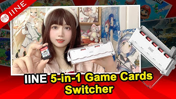 IINE 5-in-1 Switch Game Card Reader💪🤩