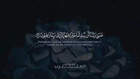 سورة القلم حسام الدين عبادي _ Suart Al-Qalam 🌹 تلاوة هادئة تريح القلب والنفس