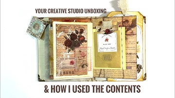 Your Creative Studio May 2021 Unboxing & Journal With Me Project Share