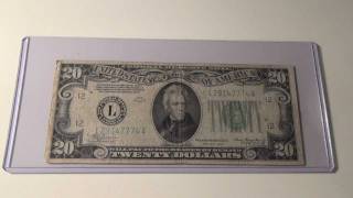 1934 $20 Federal Reserve Note