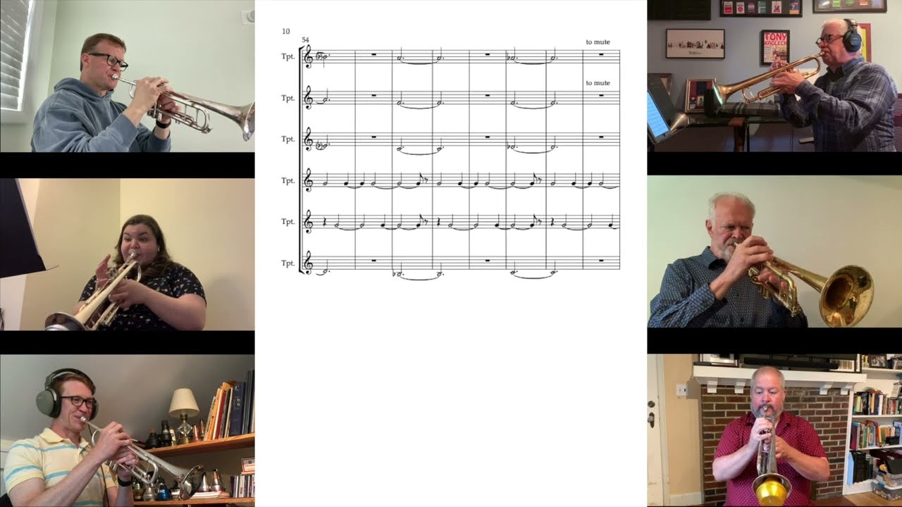 Trumpet Sextet (comp. Tony Kadleck - 2021)