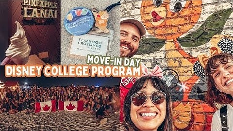 Disney College Program Move-In Day | Flamingo Crossings DCP 2023 | Disney College Program 2023