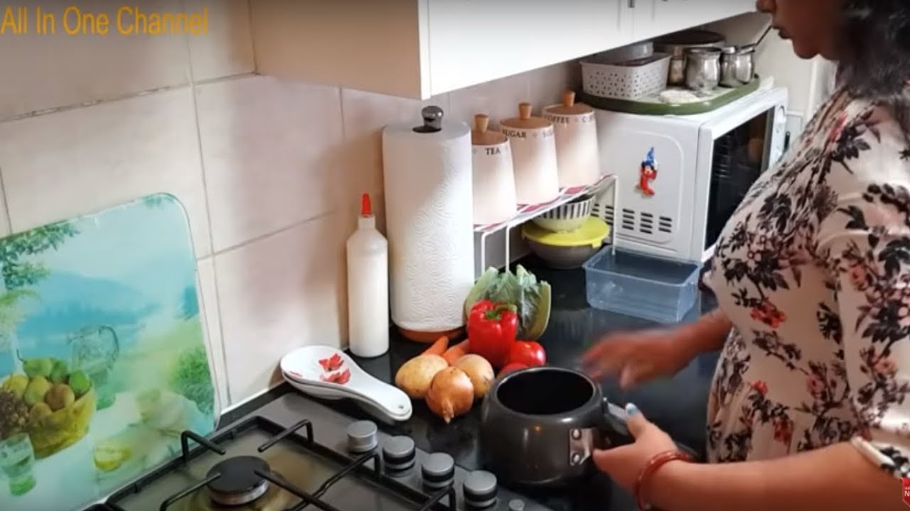 INDIAN EVENING TO DINNER ROUTINE 2018 || Everyday Chores at home || Making Nachos and Pav Bhaji