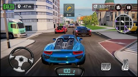 Drive For Speed: Simulator 2021 Car Driving | Unlocked: Sport Car Yellow, Red Car - Android GamePlay