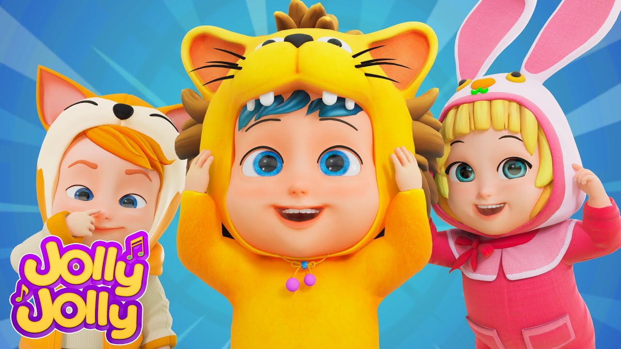 Cabeza hombros родильи и пироги, Tres gatitos и mas | Jolly Jolly en Español - Canciones Infantiles