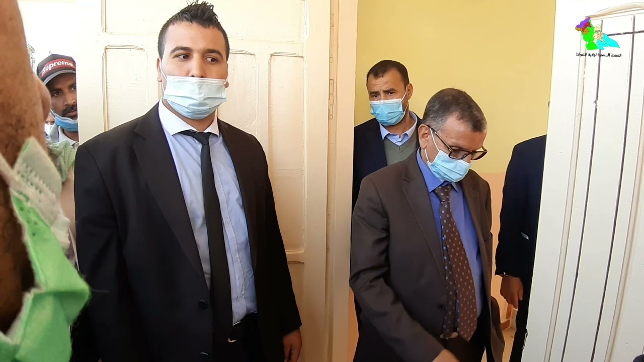 السيد عبد القادر برادعي والي ولاية الأغواط في زيارة عمل وتفقد لدائرة سيدي مخلوف