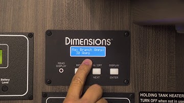 Travato with Pure 3 System - Adjusting the Inverter Control Panel
