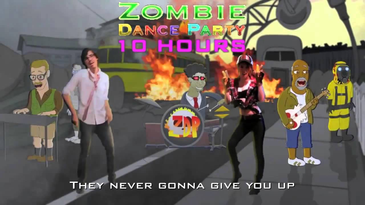 ZOMBIE DANCE PARTY Call of Duty Music Video by Logan HuguenyClark