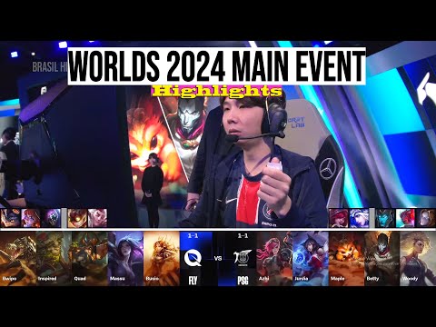 FlyQuest vs PSG Talon | Worlds 2024 Main Event | Highlights