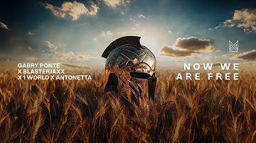 Gabry Ponte X Blasterjaxx X 1 World X AntoNetta -  Now We Are Free [Visualizer]