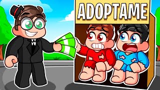 Adoptado por una Familia MILLONARIA en Roblox!