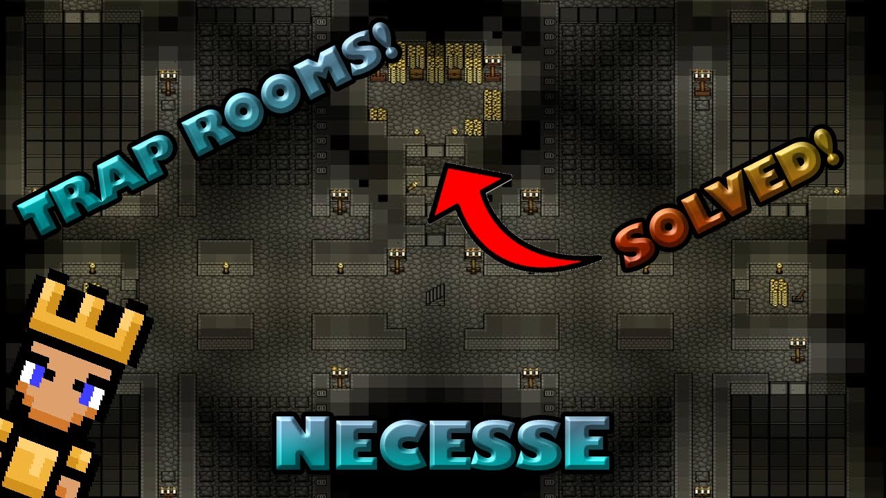 SOLVED Trap Rooms Treasure Chambers Necesse YouTube