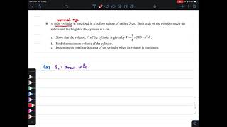 Chapter 10 | Tutorial question 8(a)