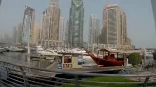 по дороге на работу, Dubai Marina Walk