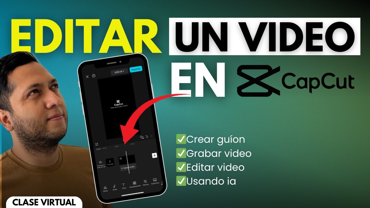 Cómo editar un video en CAPCUT para principiantes - YouTube