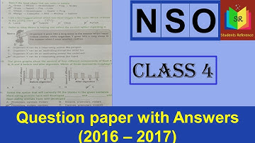 NSO class 4 question paper (2016 - 2017) Set A / NSOclass4question paper2016A / Students Reference.