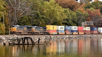 Trains at Mine Dock Park 10/6/19