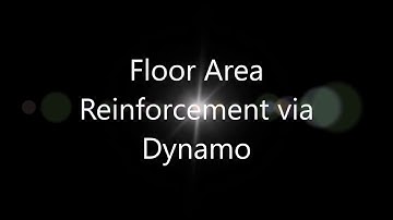 Floor Area Reinforcement