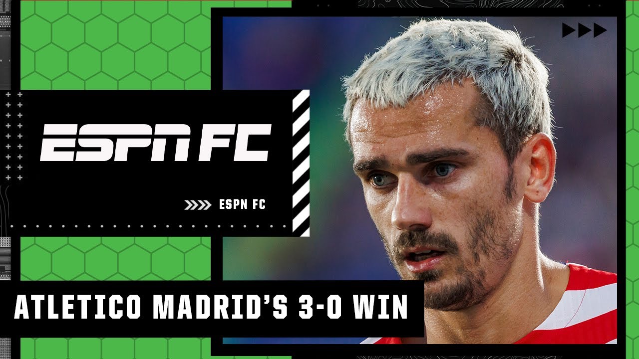 This was as PERFECT as it could've been for Atletico Madrid Ale Moreno ESPN FC YouTube