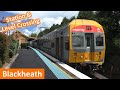 Trains at blackheath station  level crossing  nsw transport