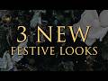 Our Christmas Looks Part 2 | Cape Cod Charm, Nordic Rustic, Contemporary Luxe | Festive Decorating