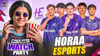 FINAL HOPE FOR NEPAL! 🇳🇵 HORA Esports FFMAI Main Stage! 🔴 LIVE