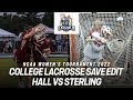 Rachel hall boston college vs emily sterling maryland  college lacrosse save edit  5272022