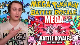 Mega Pokemon Battle Royale (Loud Sound\/Flashing Lights Warning)  | Reaction | Rayquaza